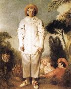Jean-Antoine Watteau Gilles oil painting artist